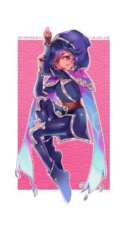 SSG Xayah by Persecut HD Wallpaper Background Fan Art Artwork League of Legends lol