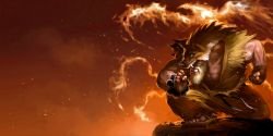 Black Belt Udyr Splash Art HD 4k Wallpaper Background Official Art Artwork League of Legends lol