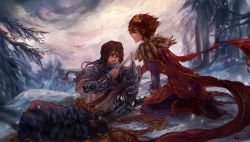 Taliyah & Yasuo by Fiveonthe HD Wallpaper Fan Art Artwork League of Legends lol