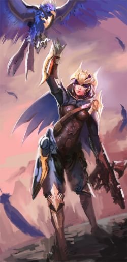 Quinn by yy6242 HD Wallpaper Fan Artwork League of Legends lol