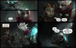 Ekko Chronobreak Comic (11) League of Legends Artwork Wallpaper lol