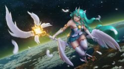 Star Guardian Soraka by tospeed HD Wallpaper Background Fan Art Artwork League of Legends lol