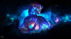 Aurelion Sol by WR-Dwyndle HD Wallpaper Artwork Fan Art League of Legends lol
