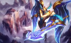 Justicar Aatrox Splash Art Update Rework HD 4k Wallpaper Background Official Art Artwork League of Legends lol