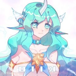 Star Guardian Soraka by KIIO HD Wallpaper Background Fan Art Artwork League of Legends lol