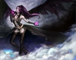 Succubus Morgana by noa HD Wallpaper Fan Art Artwork League of Legends lol