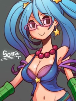Arcade Sona by LataeDelan HD Wallpaper Fan Art Artwork League of Legends lol