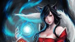 Ahri by AimedZ League of Legends Artwork HD Wallpaper lol Fan ArtFan Art Artwork