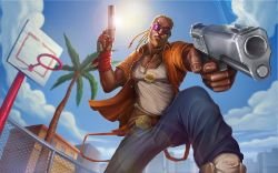 Street Band Lucian HD Wallpaper Fan Art Artwork League of Legends lol