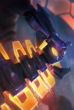 Mecha Aatrox Promo Art League of Legends Artwork Wallpaper lol