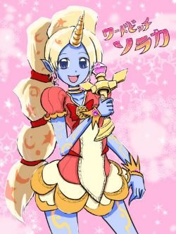 Soraka by たいし HD Wallpaper Fan Art Artwork League of Legends lol