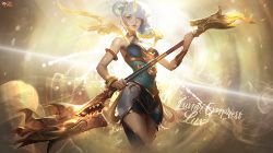 Lunar Empress Lux by Massi001 HD Wallpaper Background Fan Art Artwork League of Legends lol
