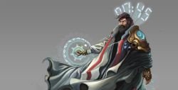 Zilean by CallMeKim HD Wallpaper Fan Art Artwork League of Legends lol
