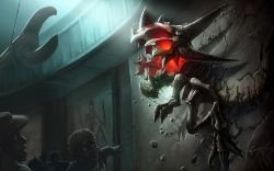 Jurassic Kog'Maw Splash Art League of Legends Artwork Wallpaper lol