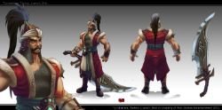 Sultan Tryndamere Concept by The-Bravo-Ray League of Legends Artwork Wallpaper lol