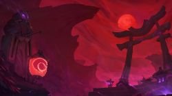 Blood Moon Promo HD Wallpaper Official Artwork League of Legends lol