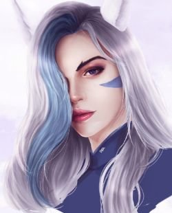 SSG Xayah by A이망 HD Wallpaper Background Fan Art Artwork League of Legends lol