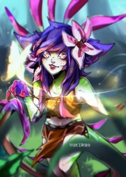 Neeko by Yukirwa HD Wallpaper Background Fan Art Artwork League of Legends lol