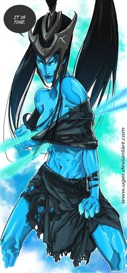 Kalista by uger HD Wallpaper Fan Art Artwork League of Legends lol