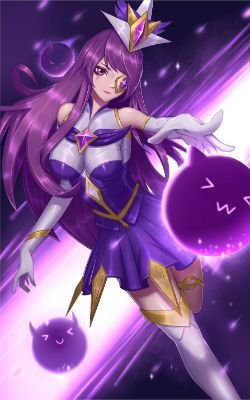 Star Guardian Syndra by 烤考拉 HD Wallpaper Background Fan Art Artwork League of Legends lol