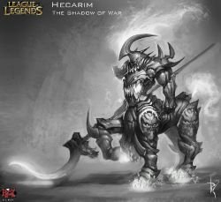 Hecarim Concept by Zeronis League of Legends Artwork Wallpaper lol (2)