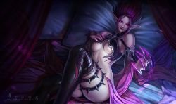 Sexy Evelynn by Arang9903 HD 4k Wallpaper Background Fan Art Artwork League of Legends lol