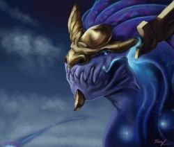 Aurelion Sol by Tibbles4684 HD Wallpaper Artwork Fan Art League of Legends lol