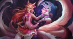 Star Guardian Ahri by mpanda2016 HD Wallpaper Background Fan Art Artwork League of Legends lol