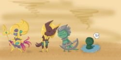 Chibi Azir, Nasus, Renekton & Amumu Azir Minimalistic by Maririnn HD Wallpaper Artwork Fan Art League of Legends lol
