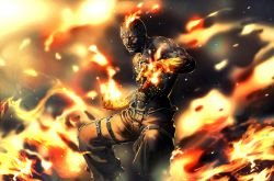 Brand by longai HD Wallpaper Artwork Fan Art League of Legends lol