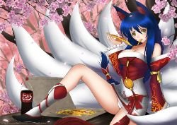 Ahri by Tonne HD Wallpaper Fan Art Artwork League of Legends lol
