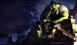 Toxic Dr. Mundo Splash Art League of Legends Artwork Wallpaper lol