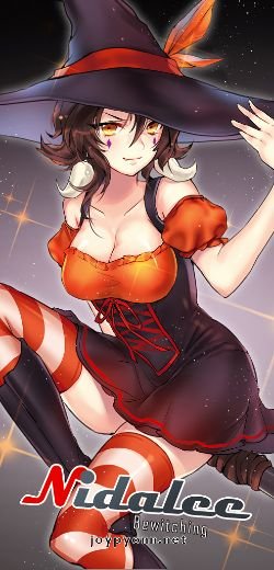 Bewitching Nidalee by joypyonn HD Wallpaper Fan Artwork League of Legends lol