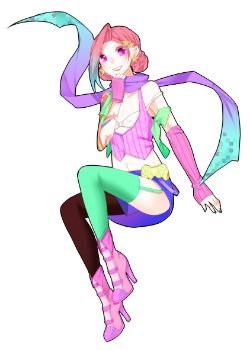 Arcade Jinx by 水野 (3) HD Wallpaper Fan Art Artwork League of Legends lol