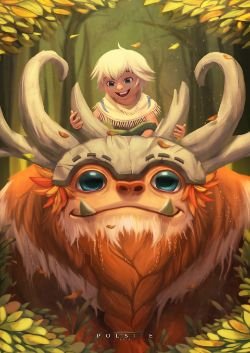 Sasquatch Nunu & Willump by polmamaril HD Wallpaper Background Fan Art Artwork League of Legends lol