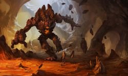 Malphite by KangJason HD Wallpaper Fan Art Artwork League of Legends lol