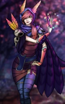 Xayah by ArnMaste HD Wallpaper Fan Art Artwork League of Legends lol