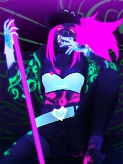 K/DA Akali by Soya HD Wallpaper Background Fan Art Artwork League of Legends lol