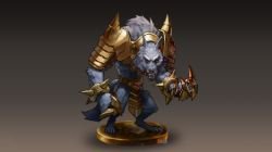 Warwick by Hozure HD Wallpaper Fan Art Artwork League of Legends lol