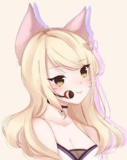 K/DA Ahri by magihime HD Wallpaper Background Fan Art Artwork League of Legends lol