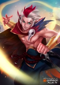 Rakan by awk HD Wallpaper Background Fan Art Artwork League of Legends lol