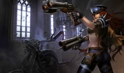 Road Warrior Miss Fortune Splash Art League of Legends Artwork Wallpaper lol