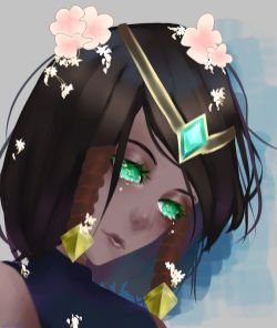 Karma Portrait by Smol-Fetus HD 4k Wallpaper Fan Art Artwork League of Legends lol