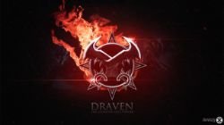 Draven Symbol by Extraqt (1) HD Wallpaper Fan Art Artwork League of Legends lol