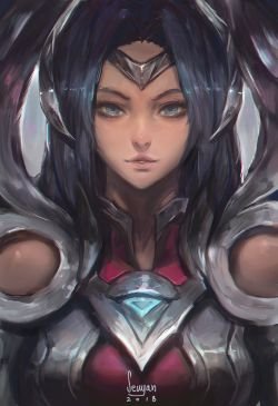 Irelia by Seuyan HD Wallpaper Background Fan Art Artwork League of Legends lol