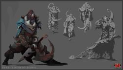 Pyke Concept (2) HD Wallpaper Background Official Art Artwork League of Legends lol
