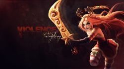 Slay Belle Katarina by Uberkayt HD Wallpaper Fan Art Artwork League of Legends lol