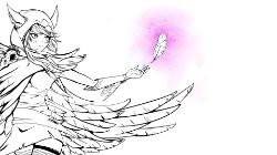 Xayah by Illuminatethesky HD Wallpaper Fan Art Artwork League of Legends lol (2)