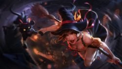 Bewitching Nidalee Splash Art HD 4k Wallpaper Background Official Art Artwork League of Legends lol