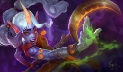 Soraka by SenRyuji HD Wallpaper Fan Art Artwork League of Legends lol